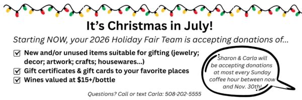 Now accepting donations for 2026 Holiday Fair!