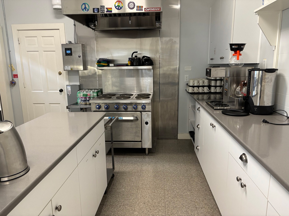 Kitchen at Barnstable Unitarian Church