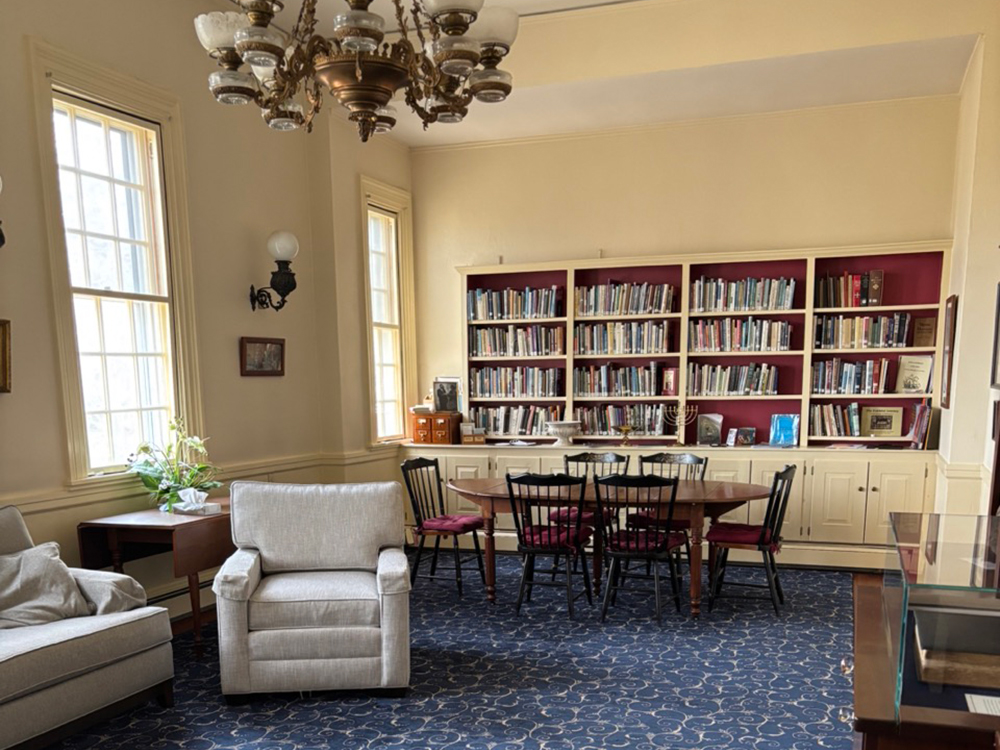 Library to the East at Barnstable Unitarian Church