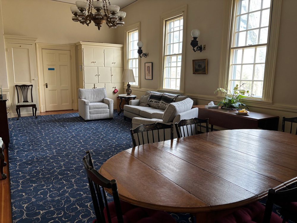 Library to the West at Barnstable Unitarian Church