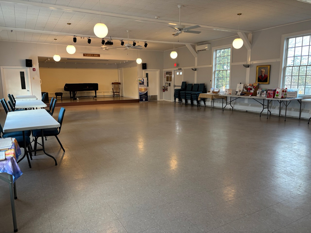 Warren Hall at Barnstable Unitarian Church